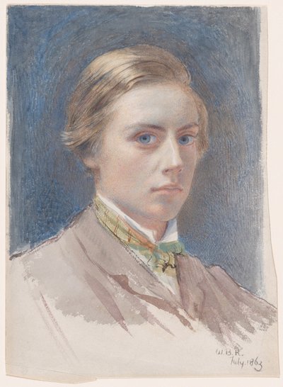 Self-portrait, aged 21 by William Blake Richmond
